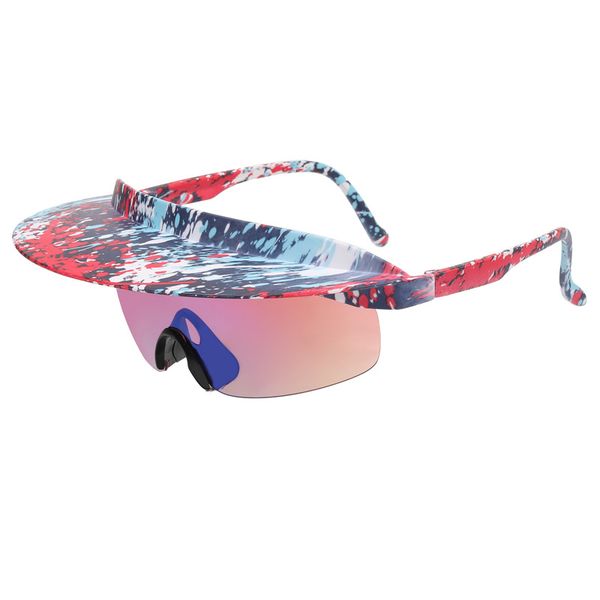 new fashion eyewear sports sunglasses large frame cycling glasses men and women's fashionable colorful hats, sunglasses, personalized b, White;black
new fashion eyewear sports sunglasses large frame cycling glasses men and women's fashionable colorful hats, sunglasses, personalized b, White;black