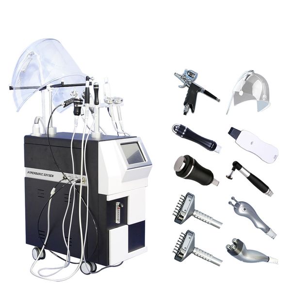 10 in1 hydro microdermabrasion water hydradermabrasion skin beauty machine, Black;white
10 in1 hydro microdermabrasion water hydradermabrasion skin beauty machine, Black;white