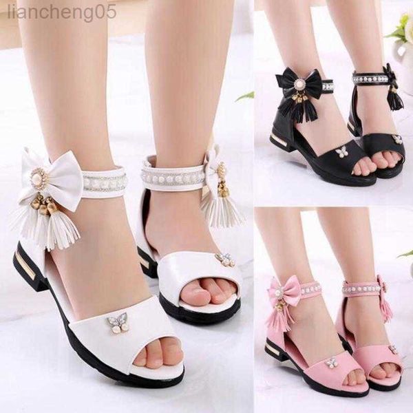 sandals kids bow sandals children girls summer cute sandals beach sandals 2021 princess fashion high heels tassel school shoes w0327, Black;red
sandals kids bow sandals children girls summer cute sandals beach sandals 2021 princess fashion high heels tassel school shoes w0327, Black;red