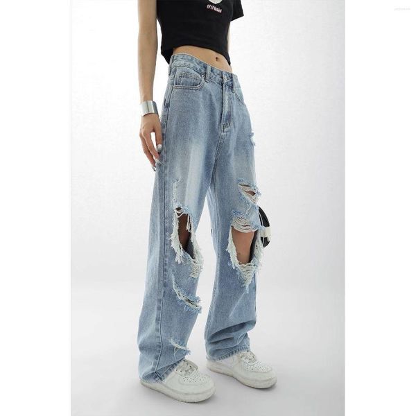 ripped jean for men fashion low waist vintage streetwear blue jeans woman straight loose y2k denim wide leg jeans
ripped jean for men fashion low waist vintage streetwear blue jeans woman straight loose y2k denim wide leg jeans