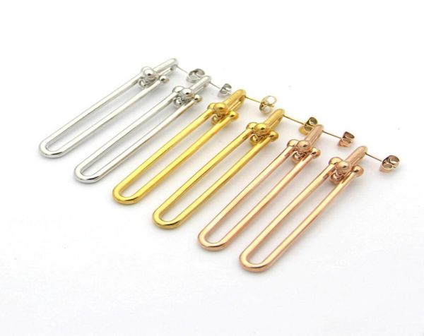 womens ushaped earrings two section long ear studs designer jewelry studs goldsilveryrose full brand as wedding christmas gift7738184, Golden;silver
womens ushaped earrings two section long ear studs designer jewelry studs goldsilveryrose full brand as wedding christmas gift7738184, Golden;silver