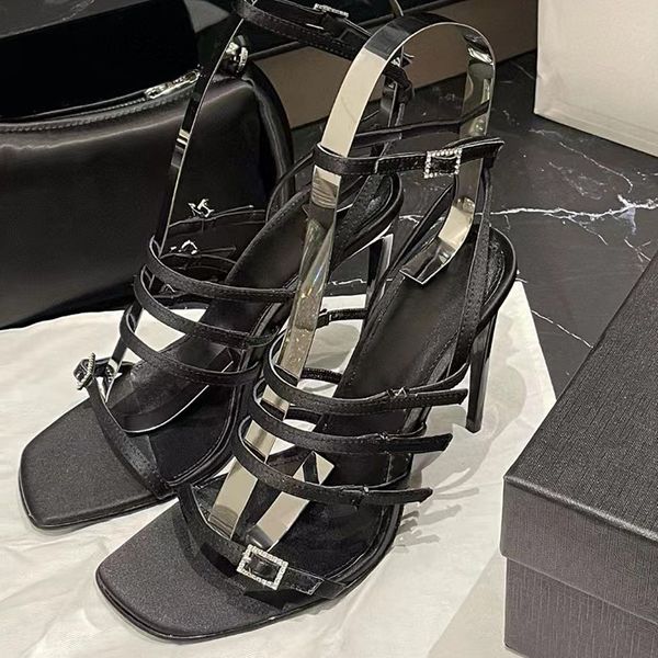 square toe sandals imitation crystal buckle lace high heel shoes with three lace embellishments crystal letters decorative stiletto dress sh, Black
square toe sandals imitation crystal buckle lace high heel shoes with three lace embellishments crystal letters decorative stiletto dress sh, Black