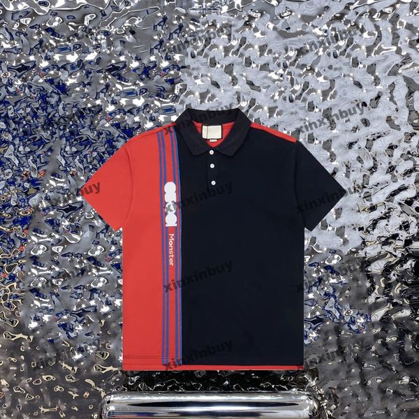 xinxinbuy men designer tee t shirt 23ss ribbon embroidery letter print short sleeve cotton women black white blue khaki xs-l, Black;brown
xinxinbuy men designer tee t shirt 23ss ribbon embroidery letter print short sleeve cotton women black white blue khaki xs-l, Black;brown