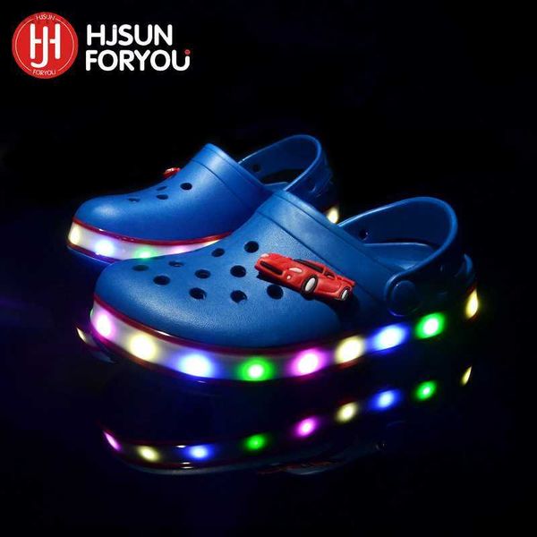 sandals 2023 summer children hole sandals led lighted flashing light shoes boys girls beach sandals kids breathable fashion sneakers w0327, Black;red
sandals 2023 summer children hole sandals led lighted flashing light shoes boys girls beach sandals kids breathable fashion sneakers w0327, Black;red