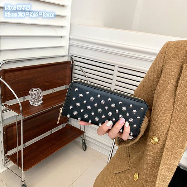 wholesale ladies shoulder bags 2 colors street personality rivet punk clutch bag multi-card wear-resistant leather wallet zipper decoration, Red;black
wholesale ladies shoulder bags 2 colors street personality rivet punk clutch bag multi-card wear-resistant leather wallet zipper decoration, Red;black