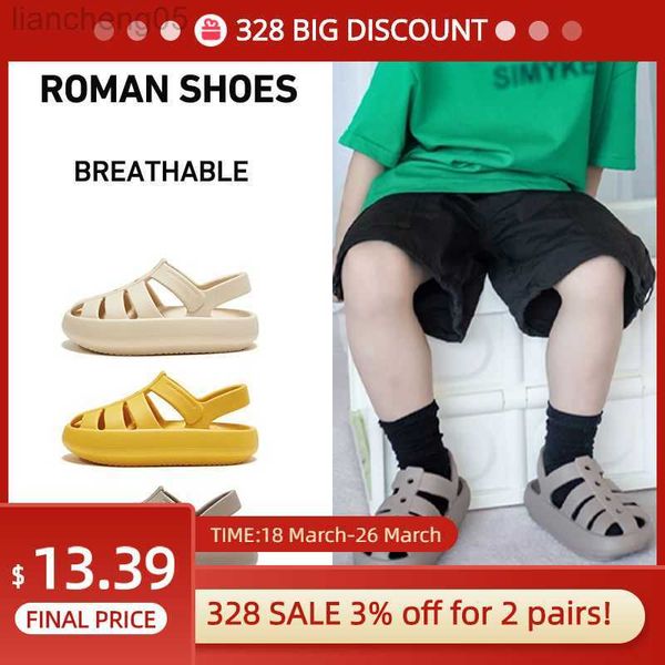 sandals utune roman sandals kids shoes for girls and boys sandals summer cute eva outdoor thick cushion beach shoes 3-7y children shoes w032, Black;red
sandals utune roman sandals kids shoes for girls and boys sandals summer cute eva outdoor thick cushion beach shoes 3-7y children shoes w032, Black;red