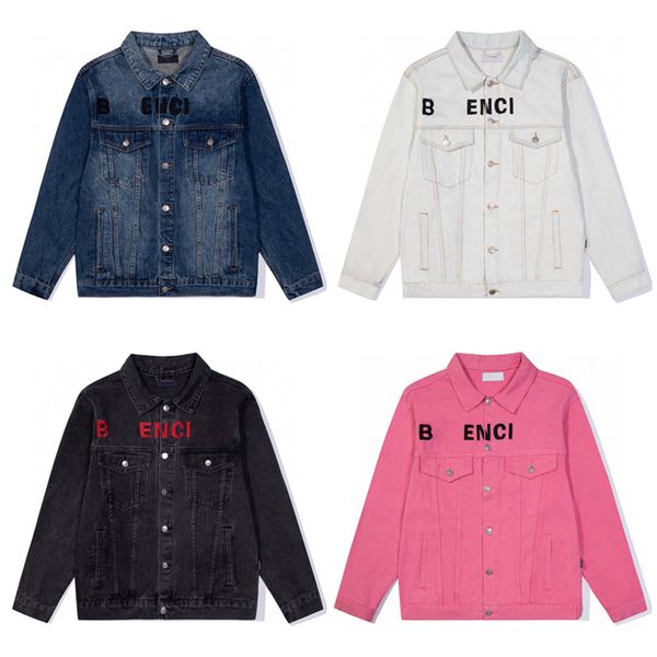 designer brand mens jacket men women denim jackets oversized front letters denim coat fashion washed denim top, Black;brown
designer brand mens jacket men women denim jackets oversized front letters denim coat fashion washed denim top, Black;brown