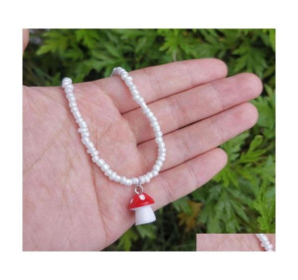 pendant necklaces handmade beaded chain mushroom necklace women stylish short choker whole jewelry 3402 q2 drop delivery penda9497370, Silver
pendant necklaces handmade beaded chain mushroom necklace women stylish short choker whole jewelry 3402 q2 drop delivery penda9497370, Silver
