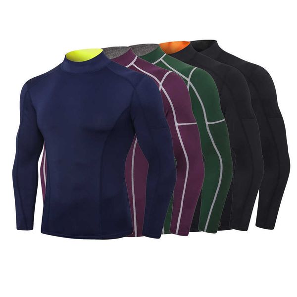 diy t-shirt high collar shirt for men compression t shirts homme thermal underwear running tights skinny sportswear quick dry gym clothing y, Black
diy t-shirt high collar shirt for men compression t shirts homme thermal underwear running tights skinny sportswear quick dry gym clothing y, Black