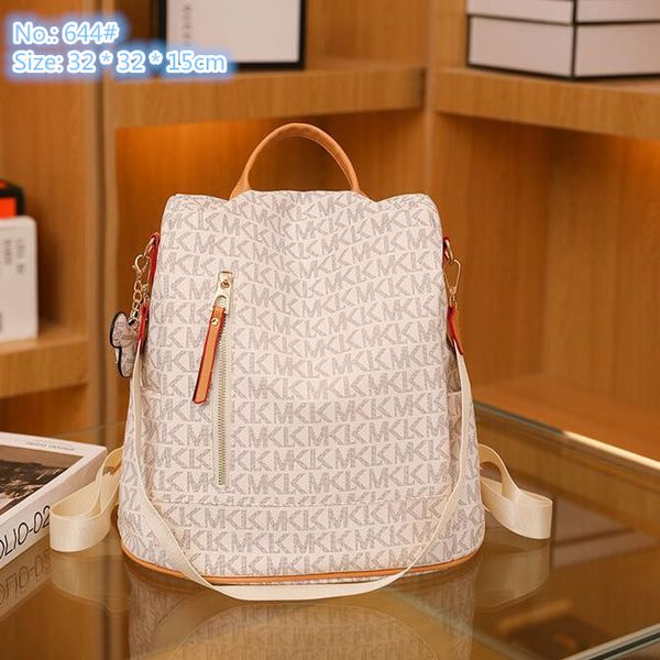 wholesale ladies shoulder bag 2 colors outdoor travel sports fitness leather backpack light fashion printed handbag anti-theft wear letters leisure backpacks, Beige- 644#
wholesale ladies shoulder bag 2 colors outdoor travel sports fitness leather backpack light fashion printed handbag anti-theft wear letters leisure backpacks, Beige- 644#