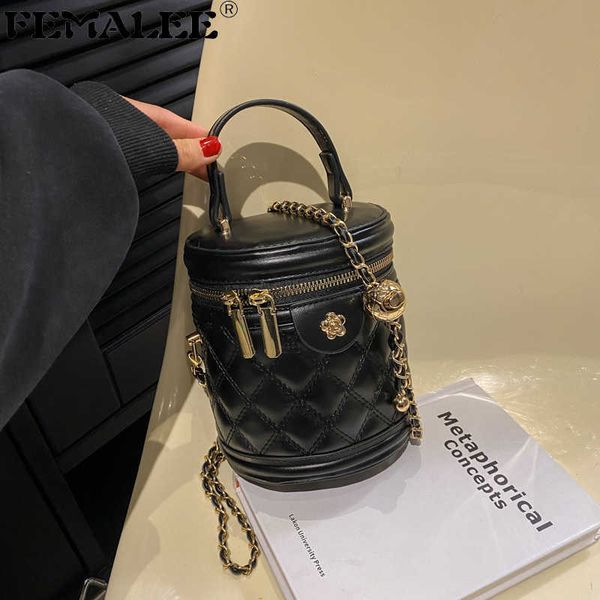 evening bags barrelshaped ladies quilted small bucket handbags lattice camellia shoulder crossbody bags 2023 cylinder handbags for women j23
evening bags barrelshaped ladies quilted small bucket handbags lattice camellia shoulder crossbody bags 2023 cylinder handbags for women j23