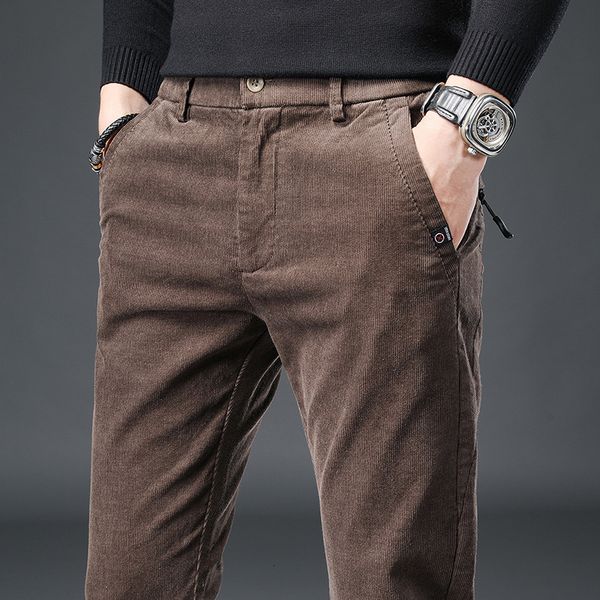 men's pants corduroy casual mens pants korea style elastic waist winter pencil pants man overalls jogging pants men trousers 230327, Black
men's pants corduroy casual mens pants korea style elastic waist winter pencil pants man overalls jogging pants men trousers 230327, Black