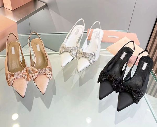 miu sandals petite mid heel high heels designer high heels satin silk pointed bow rhinestone black pink fashion party office career formal w
miu sandals petite mid heel high heels designer high heels satin silk pointed bow rhinestone black pink fashion party office career formal w