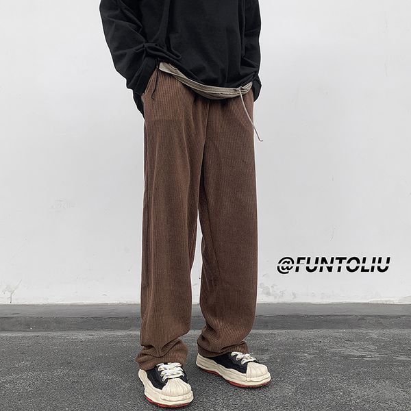 men's pants spring brown/black corduroy pants men fashion retro casual pants men streetwear loose hip hop straight pants mens trousers
men's pants spring brown/black corduroy pants men fashion retro casual pants men streetwear loose hip hop straight pants mens trousers