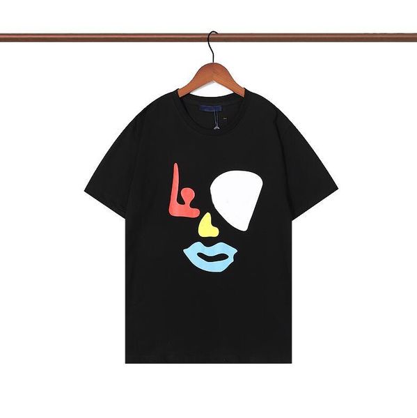 designer of luxury t-shirt brand t shirt clothing spray letter short sleeve spring summer tide men and women tee new2023, White;black
designer of luxury t-shirt brand t shirt clothing spray letter short sleeve spring summer tide men and women tee new2023, White;black