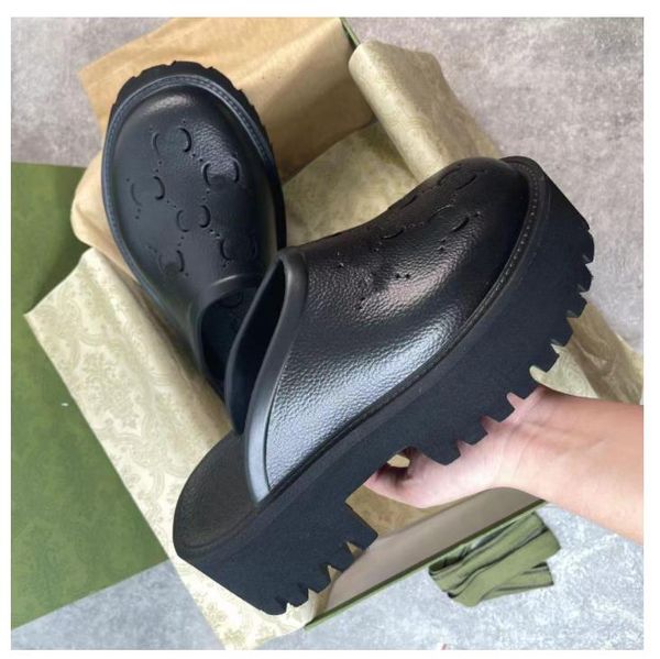 2023 luxury brand designer women platform perforated sandals slippers made of transparent materials fashionable lovely sunny beach woman 35-, Black
2023 luxury brand designer women platform perforated sandals slippers made of transparent materials fashionable lovely sunny beach woman 35-, Black