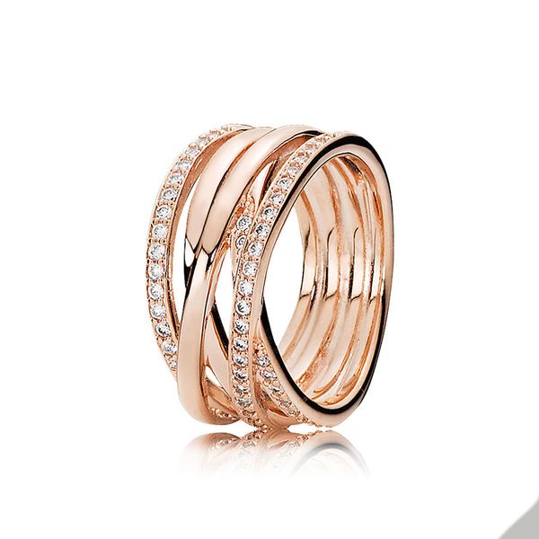 18k rose gold polished lines ring authentic sterling silver for pandora fashion party jewelry for women men girlfriend gift designer rings w, Slivery;golden
18k rose gold polished lines ring authentic sterling silver for pandora fashion party jewelry for women men girlfriend gift designer rings w, Slivery;golden