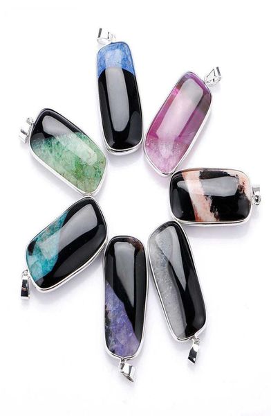 whole natural stone square agate pendant for jewelry diy fashion lady gemstone sweater chain stxl0414721804, Silver
whole natural stone square agate pendant for jewelry diy fashion lady gemstone sweater chain stxl0414721804, Silver