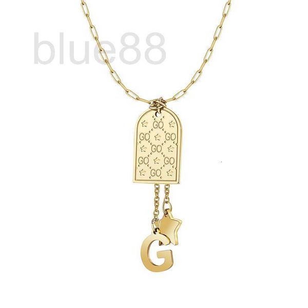 strands, strings designer double tag necklace exquisite steel pendant o-chain fashion versatile color preserving 14k gold stainless collar c, Black
strands, strings designer double tag necklace exquisite steel pendant o-chain fashion versatile color preserving 14k gold stainless collar c, Black