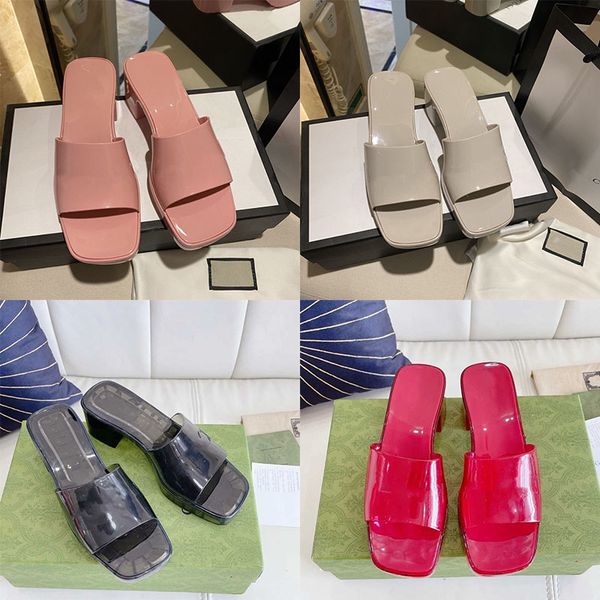 summer fashion jelly slip high-heeled slippers luxury casual shoes women's leather letters sandals new brand women's slippers desi, Black
summer fashion jelly slip high-heeled slippers luxury casual shoes women's leather letters sandals new brand women's slippers desi, Black
