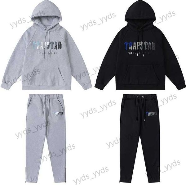 men's tracksuits high street trapstar blue white letter towel embroidered plush hoodie casual sports pants t230327, Gray
men's tracksuits high street trapstar blue white letter towel embroidered plush hoodie casual sports pants t230327, Gray