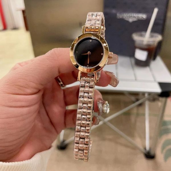 women's watch imported quartz bead style watch band precision steel case trend mini watch elegant women's luxury watch, Slivery;brown
women's watch imported quartz bead style watch band precision steel case trend mini watch elegant women's luxury watch, Slivery;brown