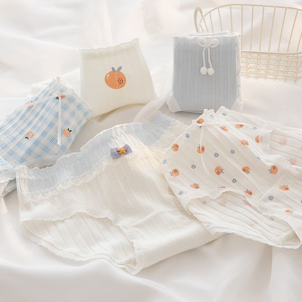 women's panties 6 pcs/set middle waist panties women's comfort cotton briefs cute orange lace underwear female lingerie girls pant, Black;pink
women's panties 6 pcs/set middle waist panties women's comfort cotton briefs cute orange lace underwear female lingerie girls pant, Black;pink