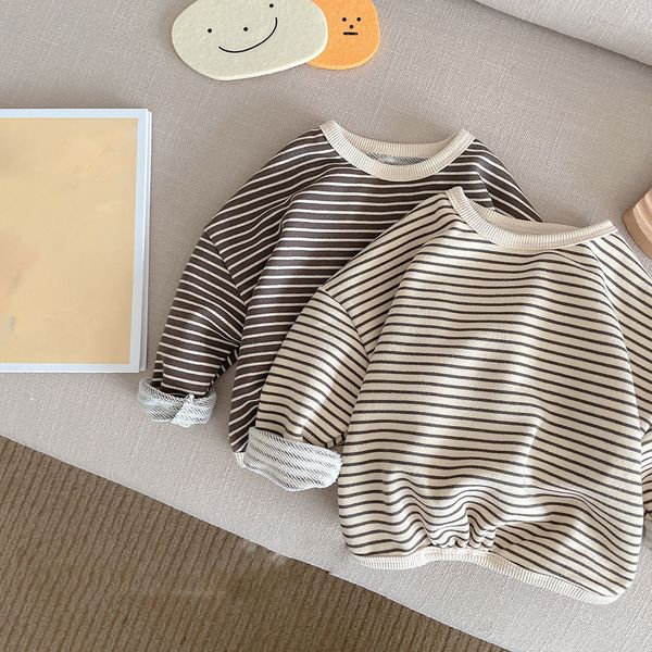 t-shirts children's striped sweater autumn baby boy korean style stretch long sleeve bottoming shirt 230327, Blue
t-shirts children's striped sweater autumn baby boy korean style stretch long sleeve bottoming shirt 230327, Blue
