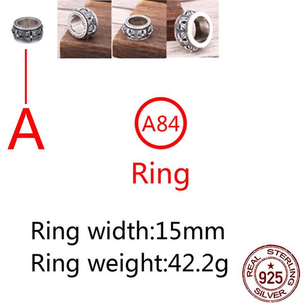 a84 s925 sterling silver ring fashion retro personality aggressive cross flower boat anchor hip hop letter net red versatile punk style jewe
a84 s925 sterling silver ring fashion retro personality aggressive cross flower boat anchor hip hop letter net red versatile punk style jewe