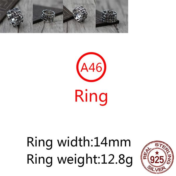 a46 s925 sterling silver ring fashion retro personality hollow out cross flower letter net red versatile punk style jewelry gift for lovers
a46 s925 sterling silver ring fashion retro personality hollow out cross flower letter net red versatile punk style jewelry gift for lovers