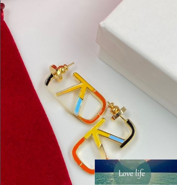 fashion earrings earring ear studs jewelry womens men designer letter luxurys golden fashion, Golden;silver
fashion earrings earring ear studs jewelry womens men designer letter luxurys golden fashion, Golden;silver