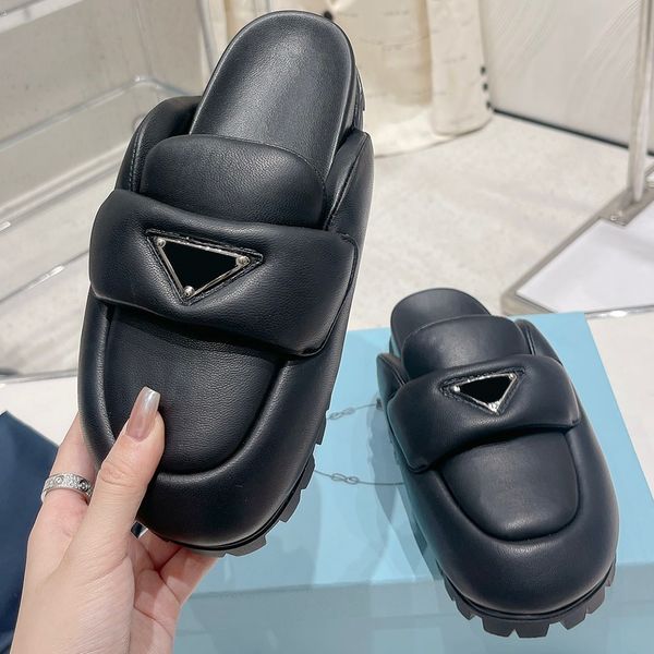 soft padded nappas leather sabots 2dl8 sandals mules enameled metal triangle lug tread sandals streamlined shoes easy to wear and take off s, Black
soft padded nappas leather sabots 2dl8 sandals mules enameled metal triangle lug tread sandals streamlined shoes easy to wear and take off s, Black