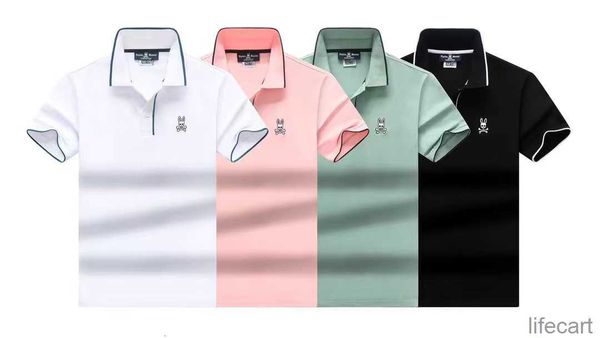 men's psycho bunny skull rabbit polo shirt short sleeve cartoon embroidery collar solid fashion brand simple #01571, White;black
men's psycho bunny skull rabbit polo shirt short sleeve cartoon embroidery collar solid fashion brand simple #01571, White;black