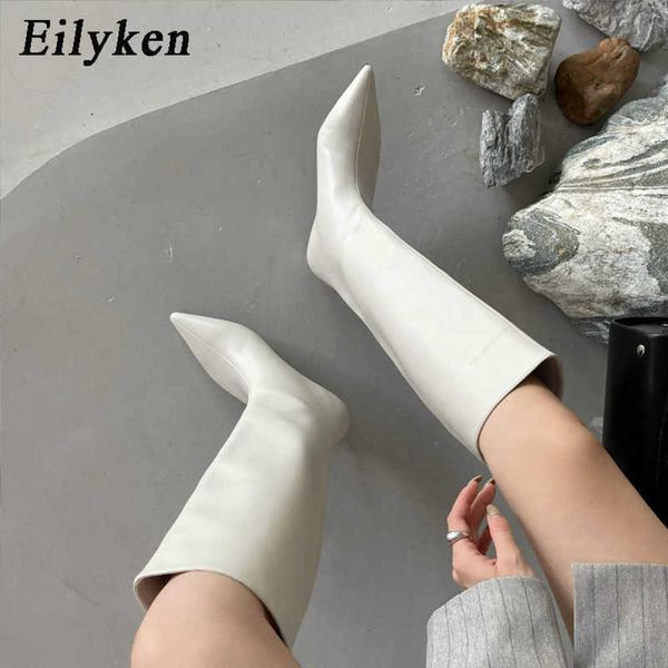 boots eilyken soft leather pointed toe high knee high boots low heels modern boots new autumn winter women botas mujer 221123, Black
boots eilyken soft leather pointed toe high knee high boots low heels modern boots new autumn winter women botas mujer 221123, Black