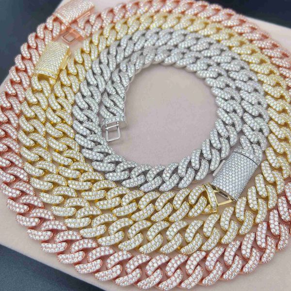 fine iced out cuban link chain 925 sterling silver vvs1 moissanite diamond necklace
fine iced out cuban link chain 925 sterling silver vvs1 moissanite diamond necklace