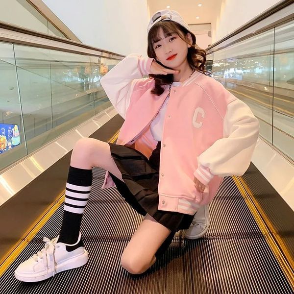 jackets fashion jacket baseball coats autumn children outwear green pink clothes school kids cardigan for teens girls 4 to 14 years old 2303, Blue;gray
jackets fashion jacket baseball coats autumn children outwear green pink clothes school kids cardigan for teens girls 4 to 14 years old 2303, Blue;gray