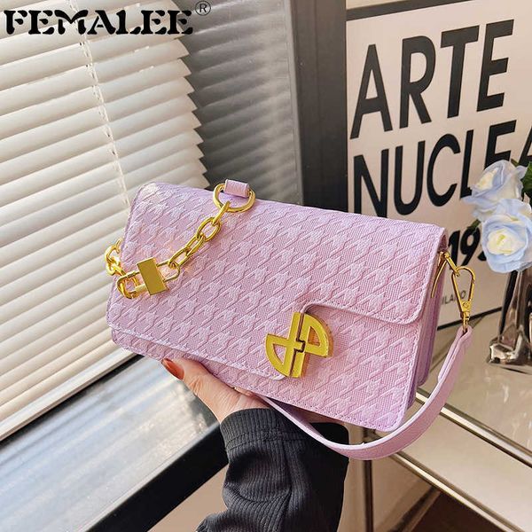 evening bags femalee new lock chain pu leather crossbody bags for women 2023 fashion houndstooth simple satchel underarm travel shoulder bag
evening bags femalee new lock chain pu leather crossbody bags for women 2023 fashion houndstooth simple satchel underarm travel shoulder bag