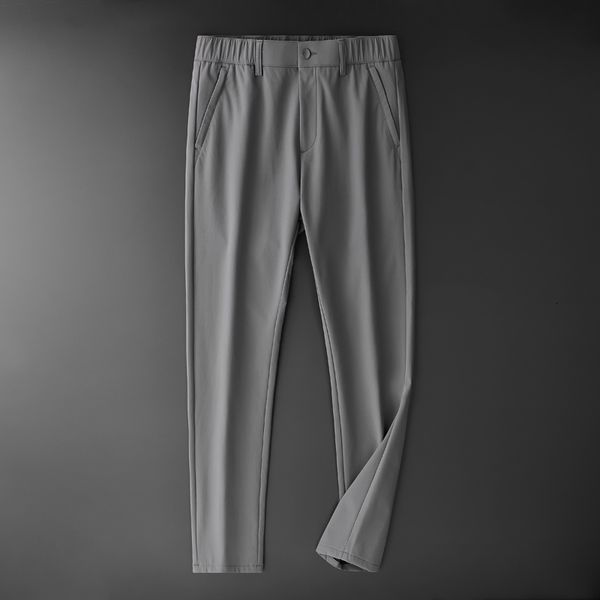 men's pants browon autumn winter men clothing smart casual elastic waist pants thick soft skin straight anti-wrinkle trousers male 2303, Black
men's pants browon autumn winter men clothing smart casual elastic waist pants thick soft skin straight anti-wrinkle trousers male 2303, Black