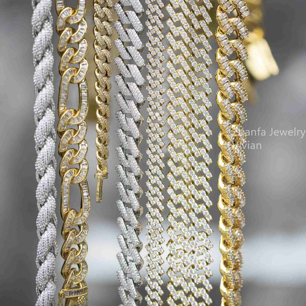 iced out moissanite diamond silver 925 miami cuban chain hip hop necklace men
iced out moissanite diamond silver 925 miami cuban chain hip hop necklace men