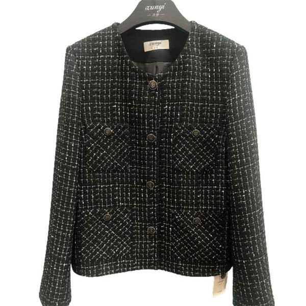 Apparel Women' Clothing Women' Suits French Style Small Fragrance Short Black Coat Women' Spring and Autumn Style Design Sense Small Style Suit Top
Apparel Women' Clothing Women' Suits French Style Small Fragrance Short Black Coat Women' Spring and Autumn Style Design Sense Small Style Suit Top