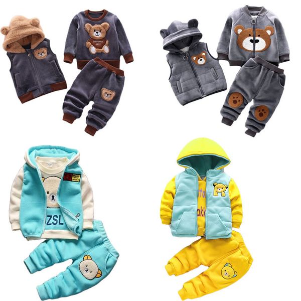 clothing sets baby boy clothes autumn cotton thick warm casual hooded sweater winter cartoon cute bear three-piece baby girl suit 0-5y 23032, White
clothing sets baby boy clothes autumn cotton thick warm casual hooded sweater winter cartoon cute bear three-piece baby girl suit 0-5y 23032, White
