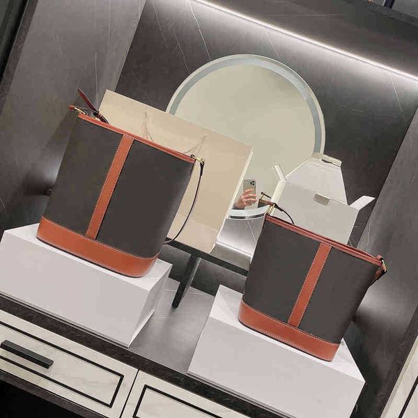 quality bucket bag c letter designer bag shoulder bags women leather luxury handbag 2 size simple purse 211220 
quality bucket bag c letter designer bag shoulder bags women leather luxury handbag 2 size simple purse 211220