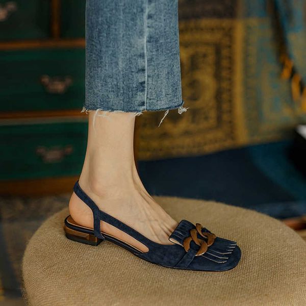 nxy sandals retro ladies flat sandals leisure thick heel fashion low-heeled women's shoes summer design metal decoration female pumps 2, Black
nxy sandals retro ladies flat sandals leisure thick heel fashion low-heeled women's shoes summer design metal decoration female pumps 2, Black