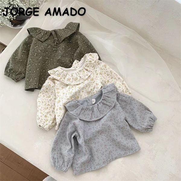 kids shirts korean style spring autumn baby girl turndown collar long sleeves floral blouses born clothes e28008 230327, White;black
kids shirts korean style spring autumn baby girl turndown collar long sleeves floral blouses born clothes e28008 230327, White;black