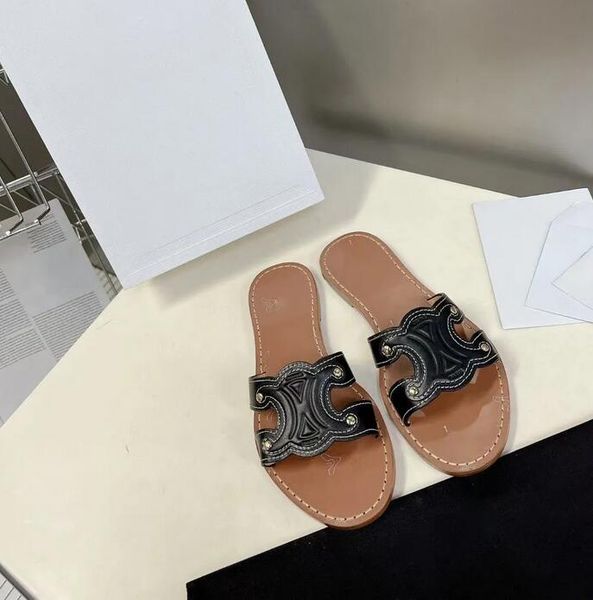 summer lightly padded luxe flat slide slippers arc de triomphe embossed leather insole sandals open toes shoes women holiday flats sandal fa, Black
summer lightly padded luxe flat slide slippers arc de triomphe embossed leather insole sandals open toes shoes women holiday flats sandal fa, Black