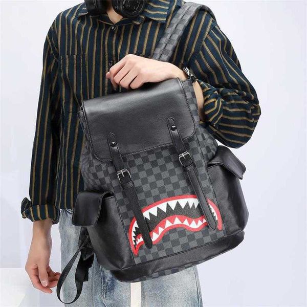 2022 autumn and winter fashion personality print large capacity backpack men's cover bucket bag schoolbag women 230220
2022 autumn and winter fashion personality print large capacity backpack men's cover bucket bag schoolbag women 230220