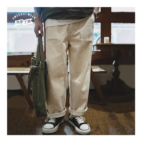men's pants maden japanese retro cotton seed shell rice white casual jeans loose straight long pants cargo pants sweatpants men trouser, Black
men's pants maden japanese retro cotton seed shell rice white casual jeans loose straight long pants cargo pants sweatpants men trouser, Black