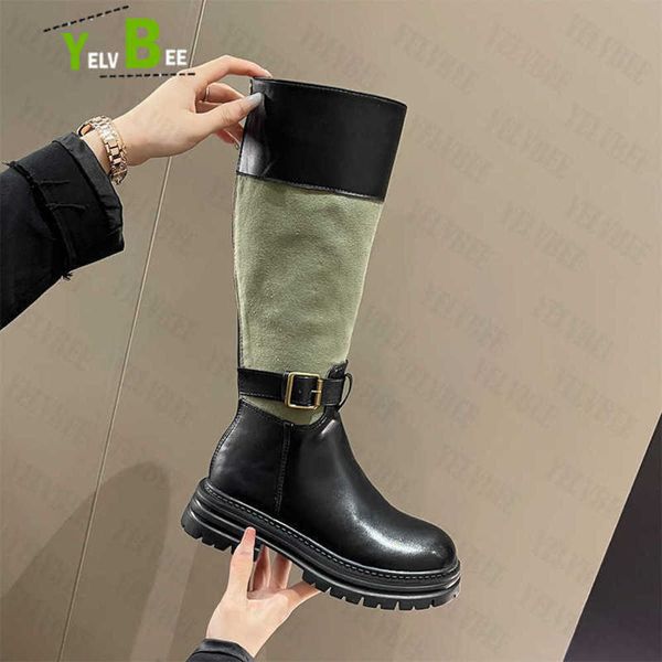 boots platform heels chelsea knee high women boots buckle pu leather motorcycle women shoes winter 2022 new warm non slip long botas 1202, Black
boots platform heels chelsea knee high women boots buckle pu leather motorcycle women shoes winter 2022 new warm non slip long botas 1202, Black