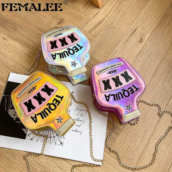 evening bags creative fun embroidery letters women chain purses handbags tequila wine bottle shoulder bags ladies laser glitter messenge bag
evening bags creative fun embroidery letters women chain purses handbags tequila wine bottle shoulder bags ladies laser glitter messenge bag