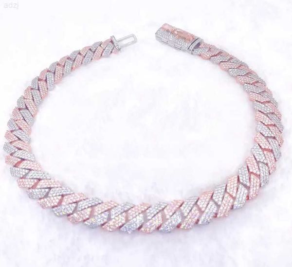 iced out hip hop jewelry 15mm two tones cuban link chain sterling silver moissanite diamond necklace link men necklace
iced out hip hop jewelry 15mm two tones cuban link chain sterling silver moissanite diamond necklace link men necklace
